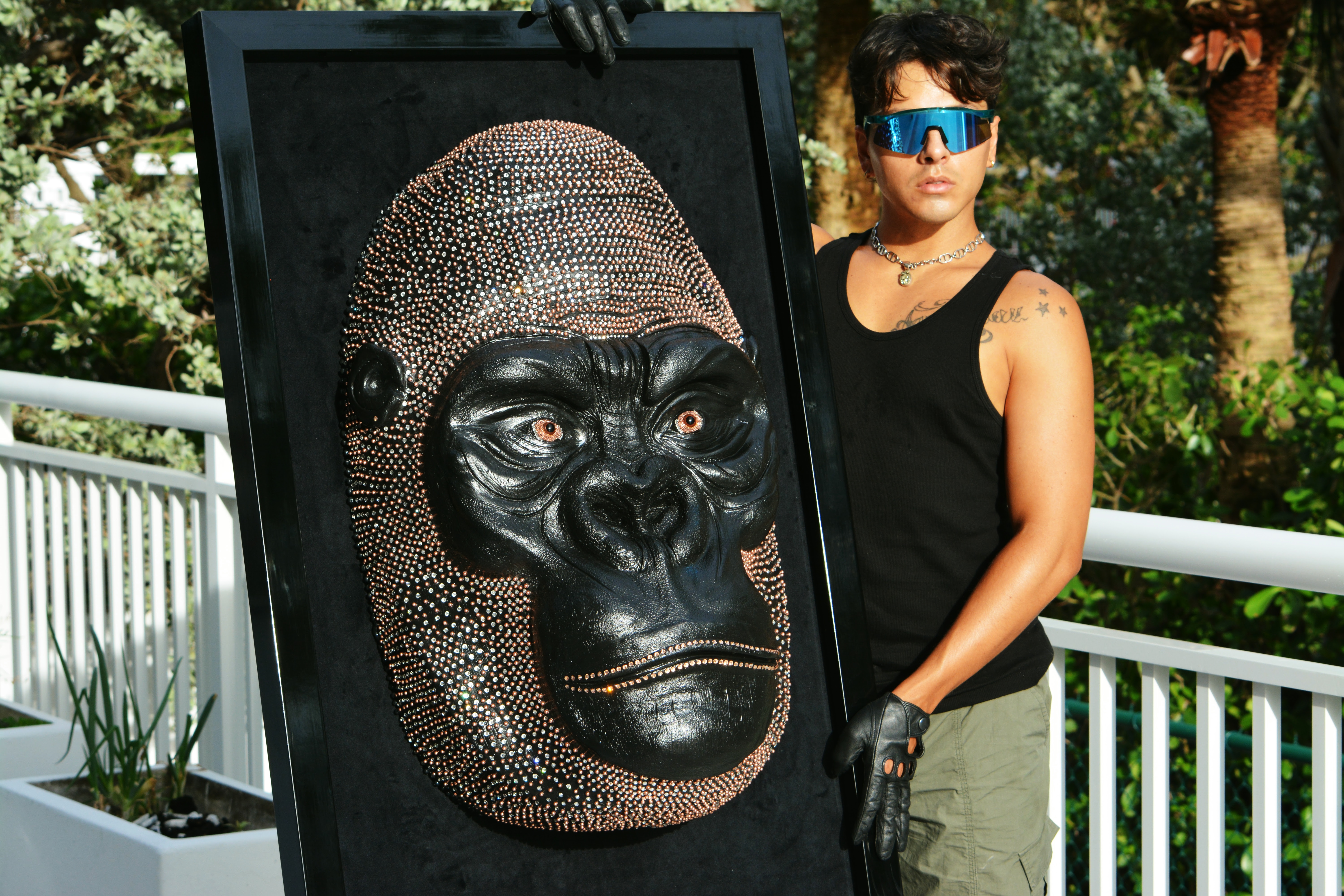 Simian Glitz: A Masterpiece of Modern Art by DILAR